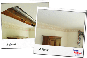 Lafayette Hill Drywall Repair Ceiling-Repair-Before---After