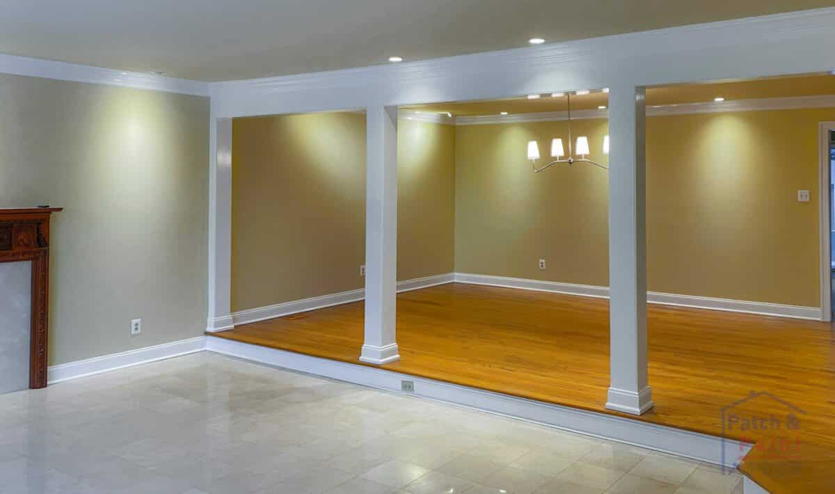 Living and Dining Room Painting - Whitemarsh Township