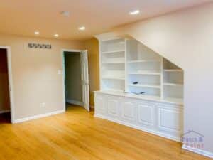 Villanova Interior Painting - Bedroom Gloss Bookcase